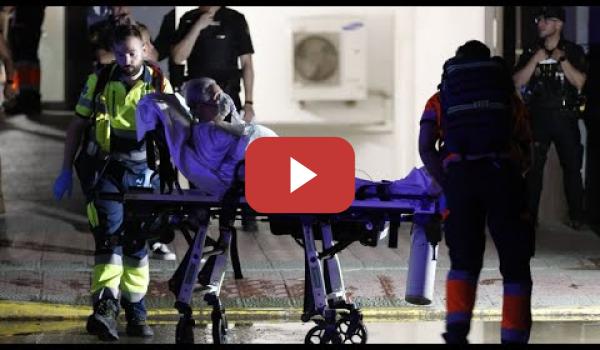 Embedded thumbnail for Un anciano muerto y otros 22 heridos por la explosión de una bombona de oxígeno en Zaragoza