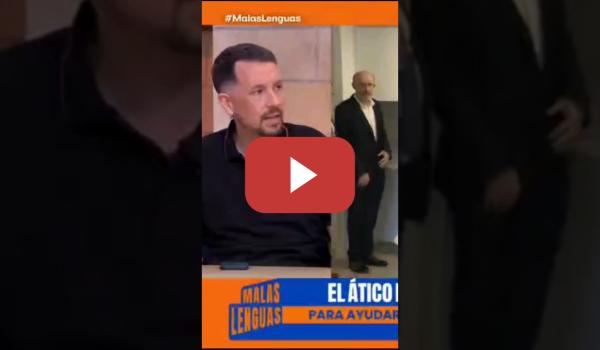 Embedded thumbnail for Pablo Iglesias reacciona al ático de Ayuso comprado por la Comunidad de Madrid