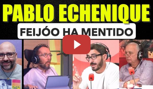 Embedded thumbnail for Pablo Echenique, Feijóo ha mentido. Podemos nunca ha tenido problema con la unidad.
