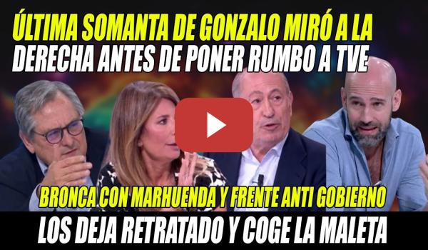 Embedded thumbnail for BRONCA y SOMANTA de DESPEDIDA de Gonzalo Miró a LA DERECHONA antes de PARTIR RUMBO a TVE🔥COLOSAL
