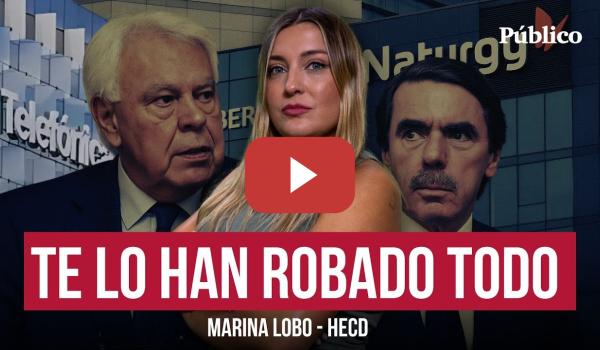 Embedded thumbnail for Marina Lobo repasa 10 de las decisiones que arruinaron lo público en España