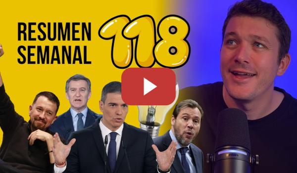 Embedded thumbnail for Apagón en España, Feijóo en Falcon, el bar de Iglesias y Óscar Puente reparte #ResumenSemanal 118