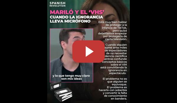 Embedded thumbnail for Mariló y el orgullo de la ignorancia