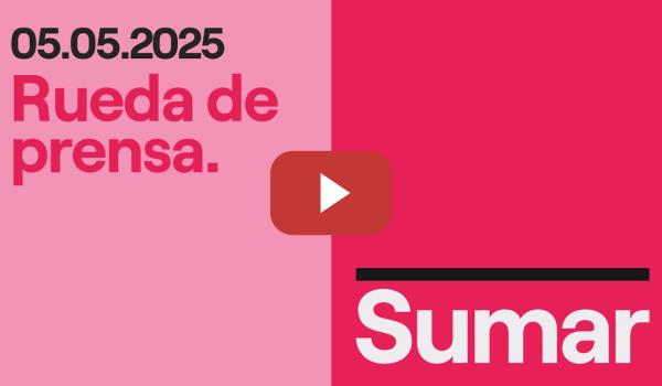 Embedded thumbnail for Rueda de prensa de Ernest Urtasun. 5 de mayo de 2025