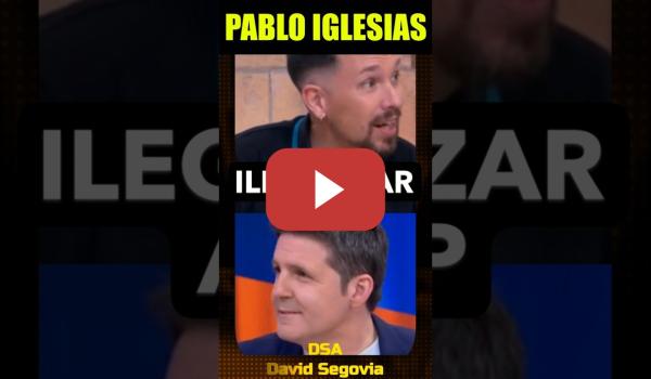 Embedded thumbnail for Pablo Iglesias, Ilegalizar al PP.