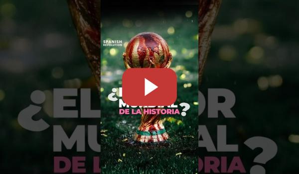 Embedded thumbnail for El peor MUNDIAL de la historia
