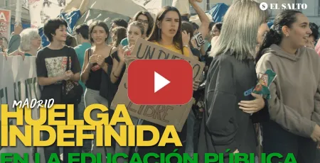 Embedded thumbnail for Huelga indefinida en la educación pública madrileña