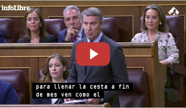 Embedded thumbnail for Feijóo, a Sánchez: &quot;Ha convertido España en un país caro para el trabajador&quot;