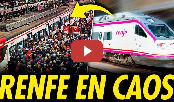 Embedded thumbnail for SABOTAJE A RENFE: MILES DE PASAJEROS QUEDAN ATRAPADOS POR EL ROBO DE CABLES