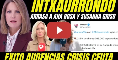 Embedded thumbnail for SILVIA INTXAURRONDO ARRASA A ANA ROSA Y SUSANA GRISO INFORMACIÓN CRISIS DE CEUTA