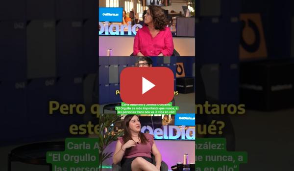 Embedded thumbnail for #CARLAANTONELLI y #JIMENAGONZALEZ : “El #ORGULLO es más importante que nunca&quot;
