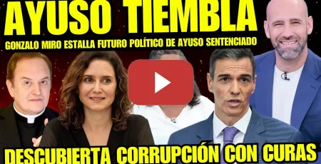 Embedded thumbnail for AYUSO RECIBE BRUTAL LECCIÓN DE GONZALO MIRÓ Y LORETO OCHANDO “CORRUPCIÓN CON CURAS” PLANTAN CARA