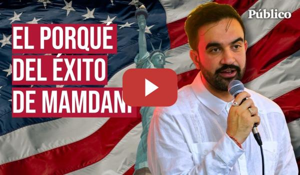 Embedded thumbnail for ZOHRAN MAMDANI: ¿un halo de esperanza en la era TRUMP? | Las claves de su éxito