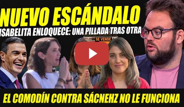 Embedded thumbnail for OTRO ESCÁNDALO DEJA A UNA AYUSO HISTÉRICA, MÁS TOCADA. TELEMADRID GASTÓ 24 VECES MÁS EN VIAJE MÉXICO