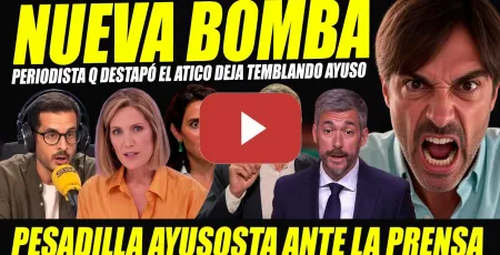 Embedded thumbnail for PERIODISTA QUE DESTAPÓ EL ÁTICO SUELTA BOMBA ÁTICO AYUSO. AYUSISTAS VIVEN PESADILLA ANTE LA PRENSA