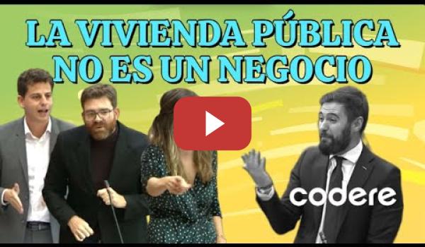 Embedded thumbnail for Para el PP, la vivienda pública es un negocio y la Izquierda responde con datos