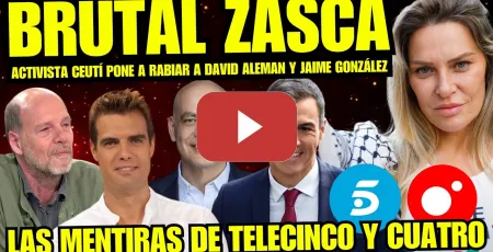 Embedded thumbnail for ¡BRUTAL! ACTIVISTA HANAN ALCALDE DESTROZA A FACHAS DAVID ALEMÁN Y JAIME GONZÁLEZ "SINVERGÜENZAS"