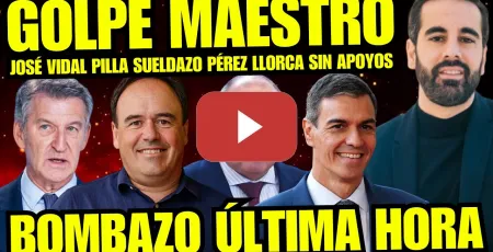 Embedded thumbnail for ¡BRUTAL! DIPUTADO JOSÉ MUÑOZ APLAUDIDO POR DESTROZAR A PÉREZ LLORCA “PILLAN SUELDAZO CORRUPTO”