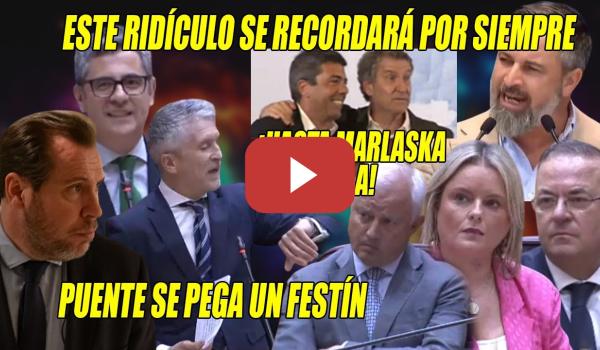Embedded thumbnail for Óscar Puente SE PEGA un FESTÍN con ESPERPENTOS de las DERECHAS⚡Otro RIDÍCULO NUMERITO en el Senado