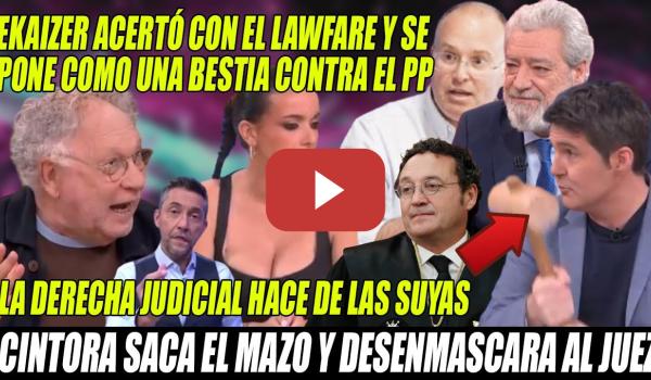 Embedded thumbnail for Ekaizer COMO una BESTIA contra Tellado y MAR x el LAWFARE a Ortíz🔥MAZAZO de Cintora los JUCES FACHAS