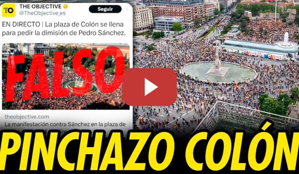 Embedded thumbnail for EL PINCHAZO DE LA DERECHA: MENTIRA Y MANIPULACIÓN SOBRE LA MANIFESTACIÓN EN COLÓN