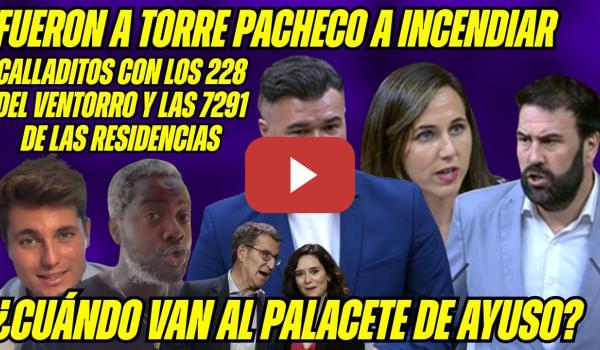Embedded thumbnail for RUFIÁN, IÑARRITU y BELARRA REVIENTAN a PP VOX: SE LES ACABÓ LA FIESTA a los AGITADORES del CONGRESO!