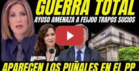 Embedded thumbnail for BOMBAZO SILVIA INTXAURRONDO "AYUSO AMENAZA A FEIJÓO CON SACAR TRAPOS SUCIOS"