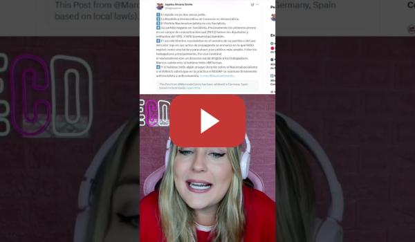 Embedded thumbnail for Marina Lobo: "Marcos de Quinto y la milonga de los nazis socialistas"