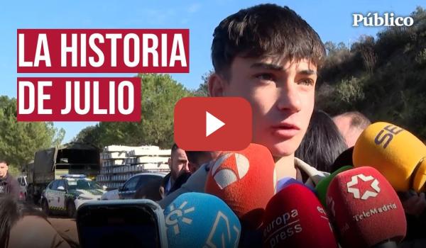 Embedded thumbnail for El alentador testimonio de Julio, el héroe de 16 años de Adamuz: "Ayudamos a bastantes personas"