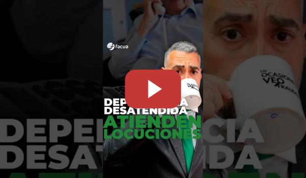 Embedded thumbnail for DEPENDENCIA DESATENDIDA EN ANDALUCÍA: SOLO ATIENDEN LOCUCIONES