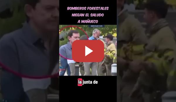 Embedded thumbnail for Los bomberos de Castilla y León le niegan el saludo a Mañueco #pp #incendio #bomberos #mañueco