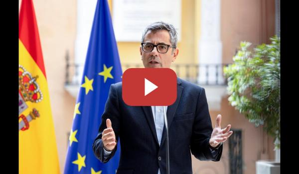 Embedded thumbnail for Bolaños advierte de &quot;consecuencias legales&quot; si las autonomías incumplen la acogida de migrantes