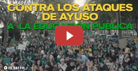 Embedded thumbnail for Decenas de miles de personas claman contra los ataques de Ayuso a la educación pública
