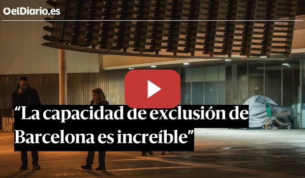 Embedded thumbnail for Una noche con el equipo que atiende a personas sin hogar en Barcelona.