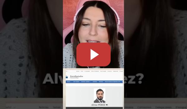 Embedded thumbnail for ¿QUÉ OCULTAS, ALVISE? 🕵️‍♀️ Marina Lobo descubre su 'no disponible' en Europa