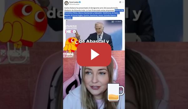 Embedded thumbnail for BORRACHERA DE PODER Y MENTIRAS 💰 Marina Lobo analiza el reparto del pastel