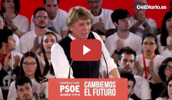 Embedded thumbnail for PSOE cierra campaña en Castilla y León apelando al voto por la paz