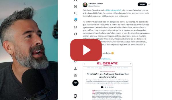 Embedded thumbnail for Frank CUESTA, tuiteros ULTRAS... adiós CARETAS