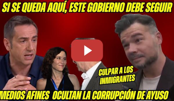 Embedded thumbnail for RUFIÁN ARRUINA el INTENTO del PP de ECHAR a SÁNCHEZ. NUEVO DELIRIO AYUSO &quot;QUIERE REVENTAR ESPAÑA&quot;