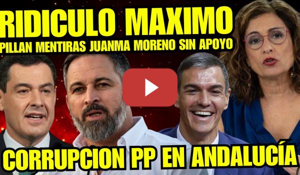 Embedded thumbnail for JUANMA MORENO ENTRA EN PÁNICO "FRAUDE ELECTORAL en ANDALUCÍA" que DENUNCIA MARIA JESÚS MONTERO