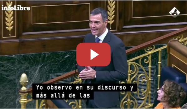 Embedded thumbnail for Sánchez carga contra la ideología &quot;basada en el miedo&quot; de Vox