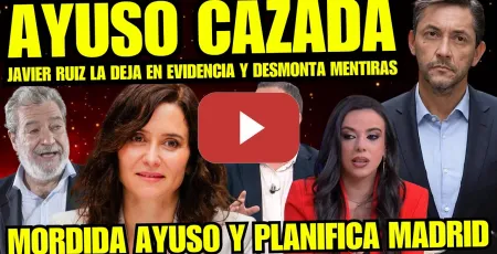 Embedded thumbnail for ¡BRUTAL! JAVIER RUIZ HACE TEMBLAR A AYUSO AL DESCUBRIR MORDIDA Y PACTO DE AYUSO Y PLANIFICA MADRID
