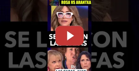 Embedded thumbnail for Las caras, Juan. Rosa Villacastín se mete con las gafas de Arantxa Sánchez.