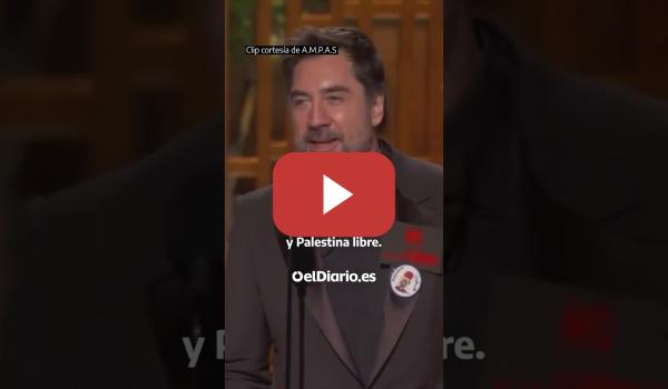 Embedded thumbnail for Bardem, en los Órcar: "No a la guerra y Palestina libre"