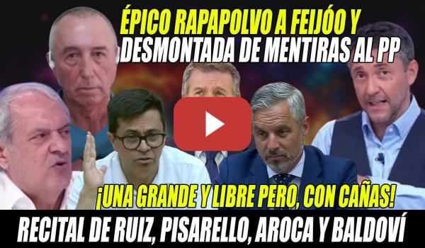 Embedded thumbnail for ACTA d DEFUNCIÓN d Feijóo: ¡Le ha FALTADO PEDIR la CABRA de la LEGIÓN!💥REVIENTA Pisarello-Aroca-Ruiz