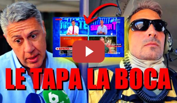 Embedded thumbnail for Un bombero forestal deja en ridículo al ultraderechista del PP Xavier Albiol en directo