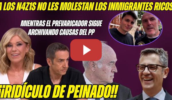Embedded thumbnail for ¡VARAPALO al JUEZ PEINADO: el SUPREMO RECHAZA IMPUTAR BOLAÑOS! N4ZIS a por INMIGRANTES POBRES!