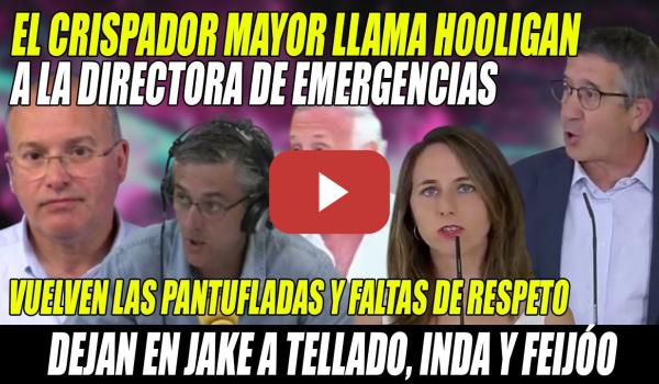 Embedded thumbnail for Patxi López CASTIGA a Tellado x llamar HOOLIGAN a Barcones y SE MOFA d Feijóo- Inda HACE el RIDÍCULO