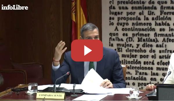 Embedded thumbnail for Sánchez sobre la utilización peyorativa de la transexualidad para atacar a Begoña Gómez