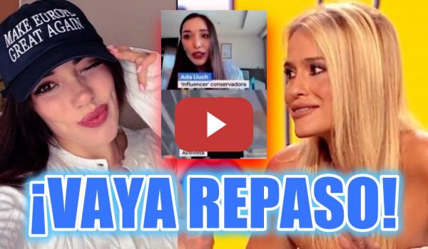 Embedded thumbnail for El zasca de Afra Blanco a una influencer defensora de Trump en directo